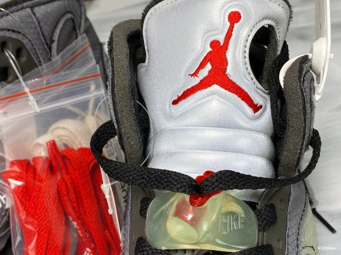 Rep Black CT8480-001 5 Jordan Air x Off-White 0718